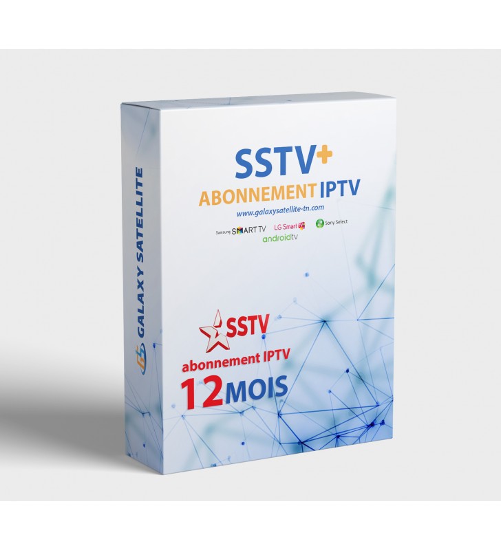 Abonnement IPTV de 12 mois 