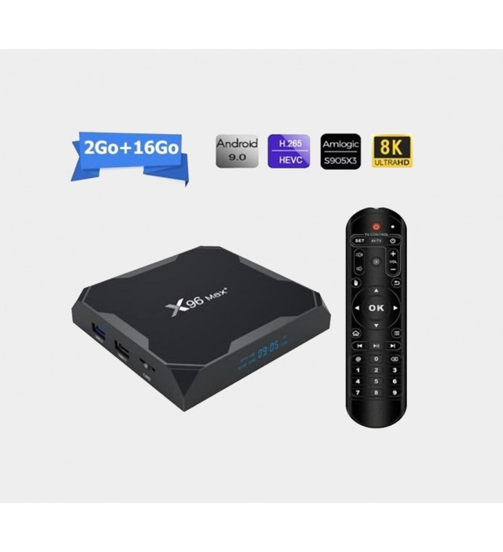 TV BOX X96 Max 2 go/16 go 4 go/32 go 4 go/64 go Android 9.0 – Darou Salam  Electronique
